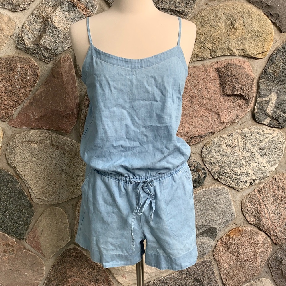 LOFT Chambray Romper